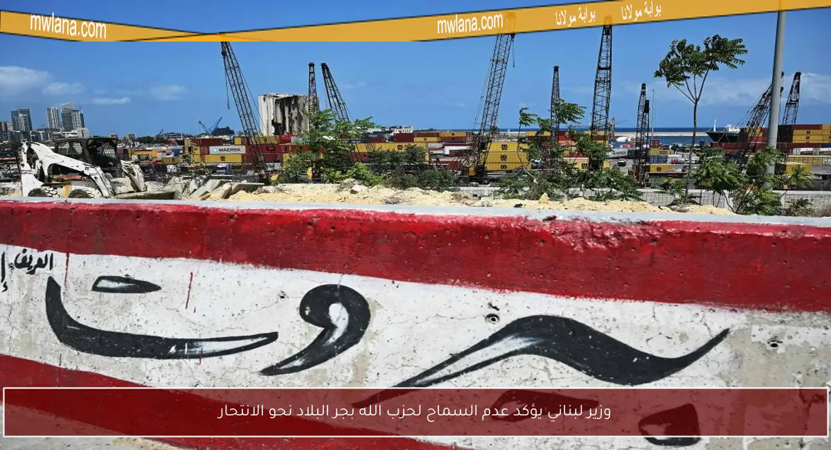 وزير لبناني يؤكد عدم السماح لحزب الله بجر البلاد نحو الانتحار