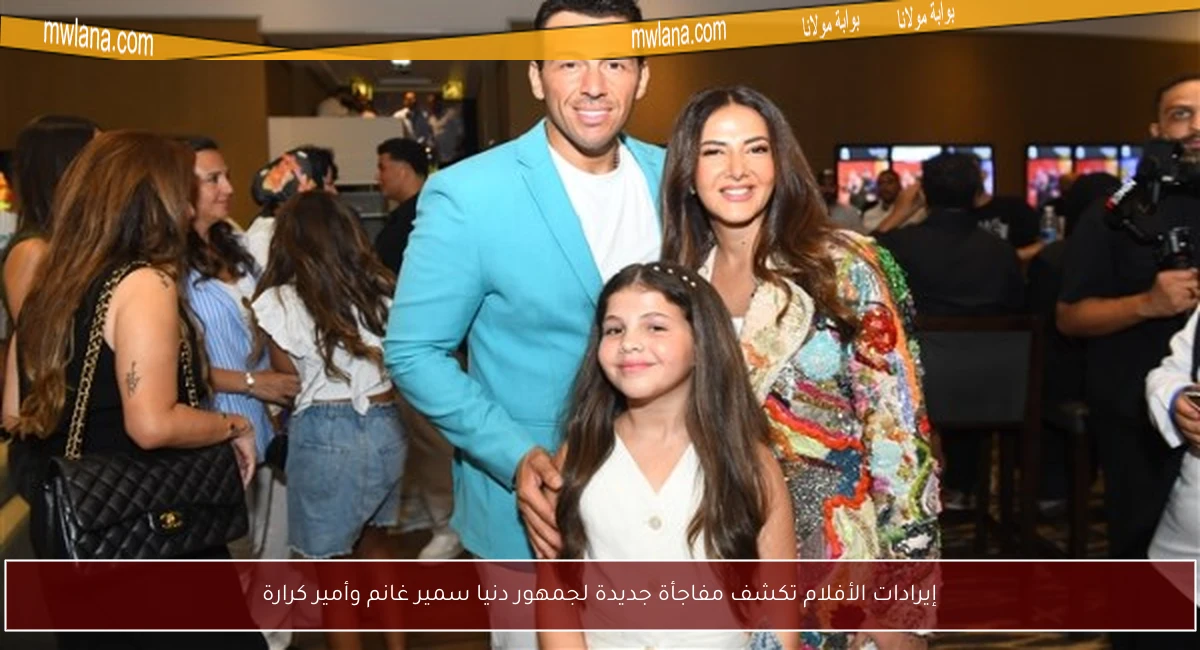 إيرادات الأفلام تكشف مفاجأة جديدة لجمهور دنيا سمير غانم وأمير كرارة