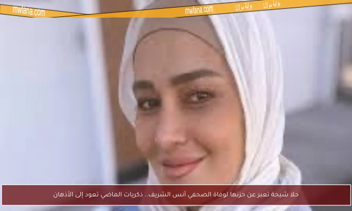 حلا شيحة تعبر عن حزنها لوفاة الصحفي أنس الشريف.. ذكريات الماضي تعود إلى الأذهان