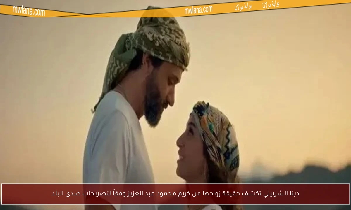 دينا الشربيني تكشف حقيقة زواجها من كريم محمود عبد العزيز وفقاً لتصريحات صدى البلد