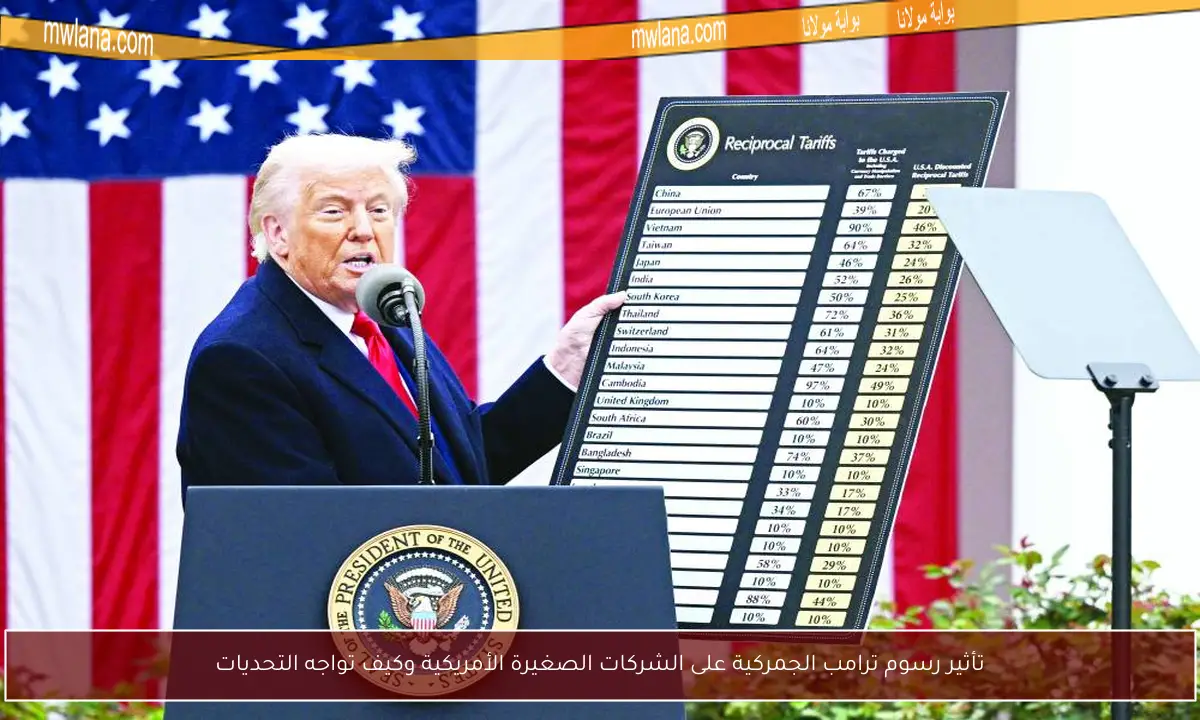 تأثير رسوم ترامب الجمركية على الشركات الصغيرة الأمريكية وكيف تواجه التحديات