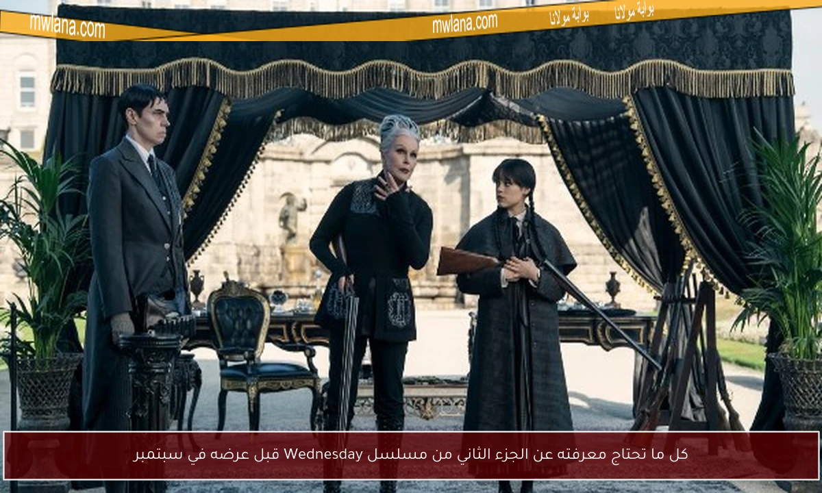 كل ما تحتاج معرفته عن الجزء الثاني من مسلسل Wednesday قبل عرضه في سبتمبر