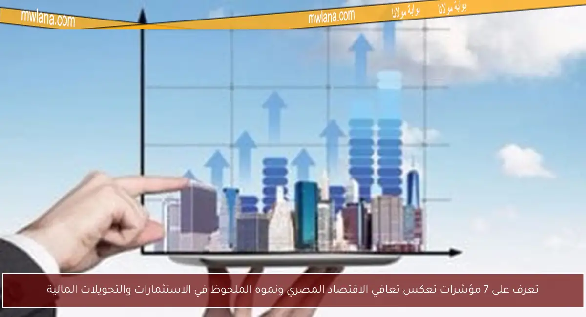 تعرف على 7 مؤشرات تعكس تعافي الاقتصاد المصري ونموه الملحوظ في الاستثمارات والتحويلات المالية