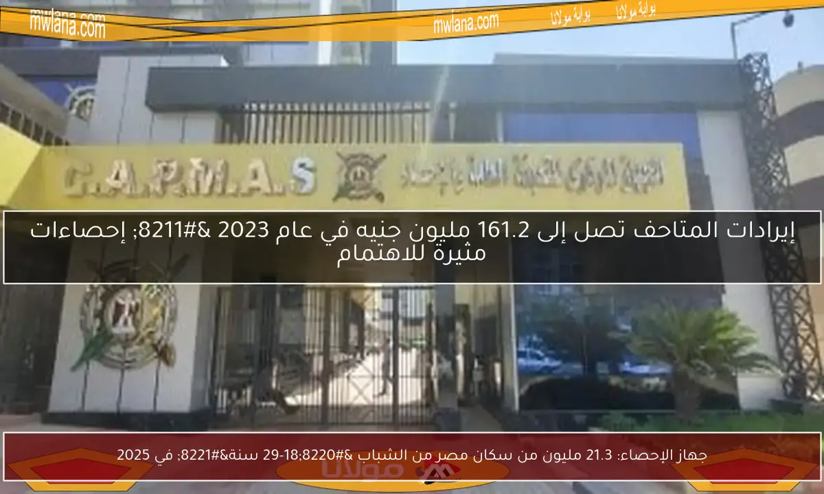 جهاز الإحصاء: 21.3 مليون من سكان مصر من الشباب “18-29 سنة” في 2025