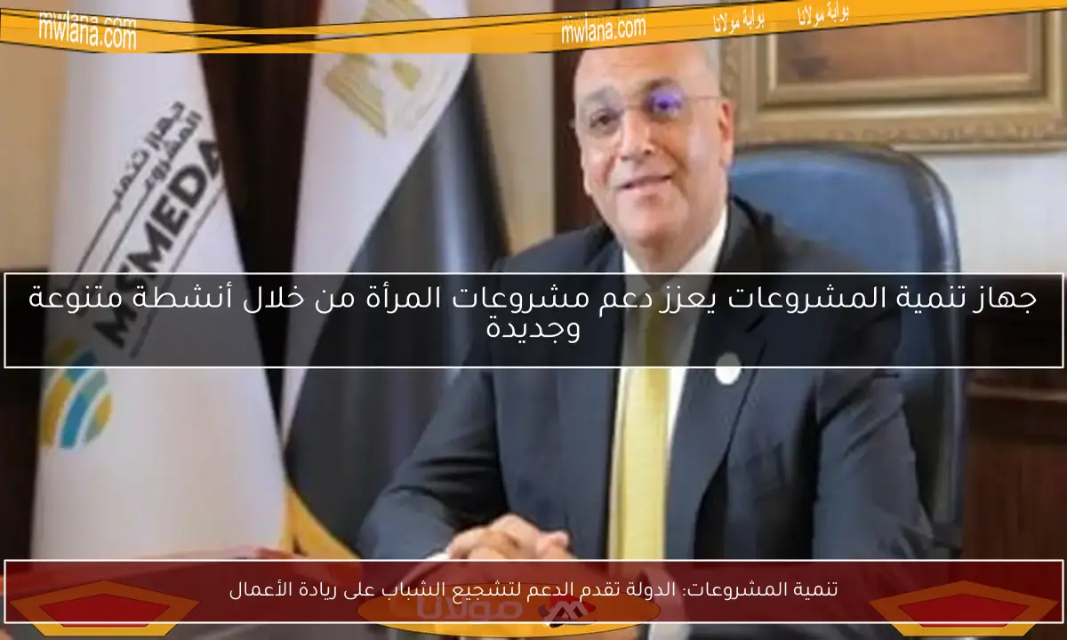 تنمية المشروعات: الدولة تقدم الدعم لتشجيع الشباب على ريادة الأعمال
