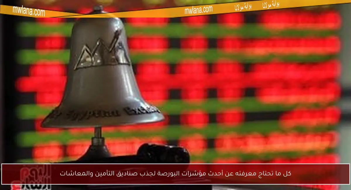 كل ما تحتاج معرفته عن أحدث مؤشرات البورصة لجذب صناديق التأمين والمعاشات