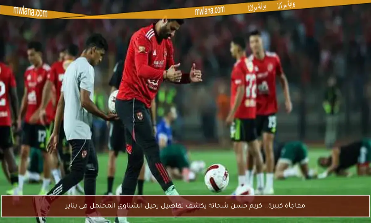 مفاجأة كبيرة.. كريم حسن شحاتة يكشف تفاصيل رحيل الشناوي المحتمل في يناير