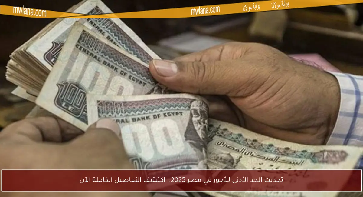 تحديث الحد الأدنى للأجور في مصر 2025.. اكتشف التفاصيل الكاملة الآن