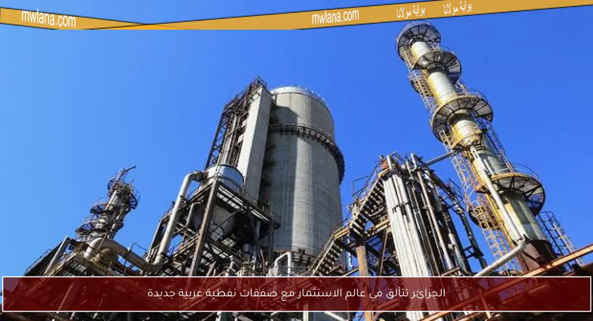 الجزائر تتألق في عالم الاستثمار مع صفقات نفطية عربية جديدة