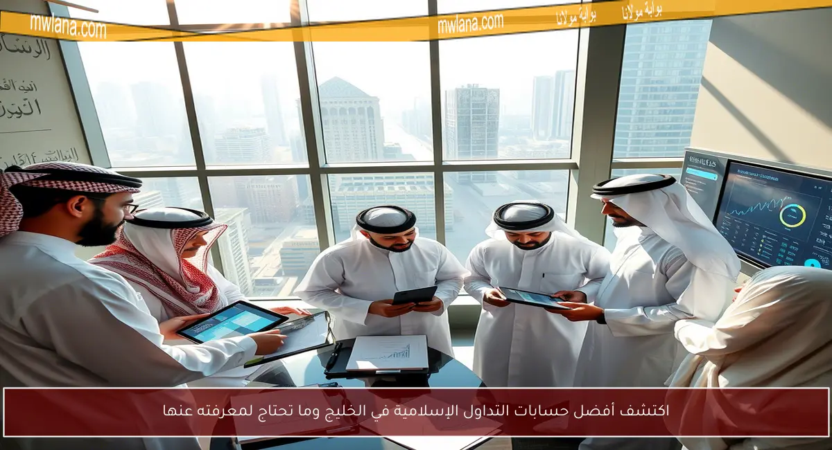 اكتشف أفضل حسابات التداول الإسلامية في الخليج وما تحتاج لمعرفته عنها