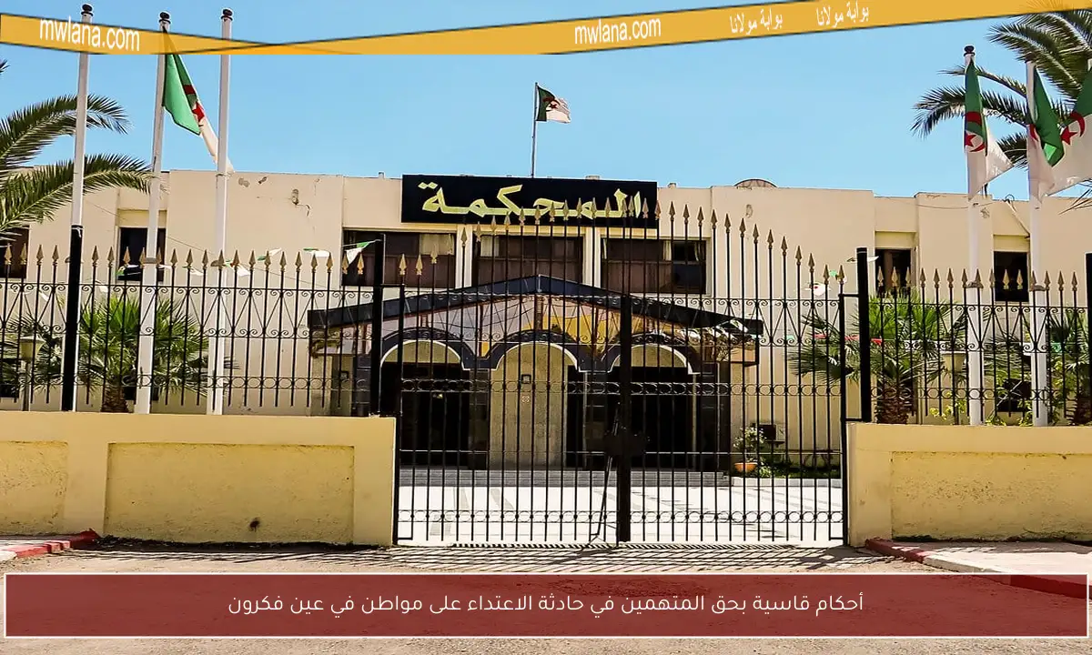 أحكام قاسية بحق المتهمين في حادثة الاعتداء على مواطن في عين فكرون