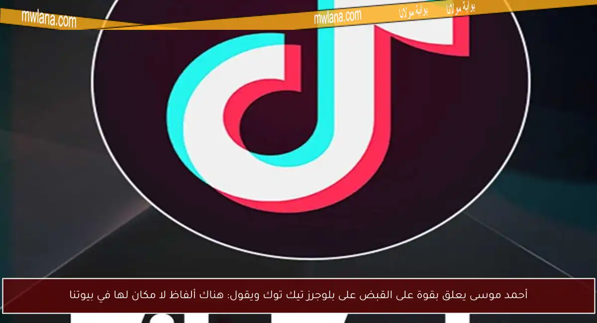 أحمد موسى يعلق بقوة على القبض على بلوجرز تيك توك ويقول: هناك ألفاظ لا مكان لها في بيوتنا