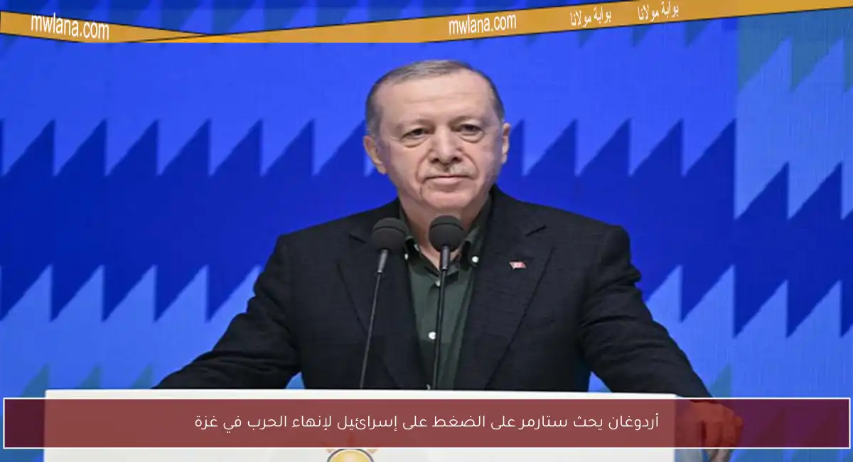 أردوغان يحث ستارمر على الضغط على إسرائيل لإنهاء الحرب في غزة