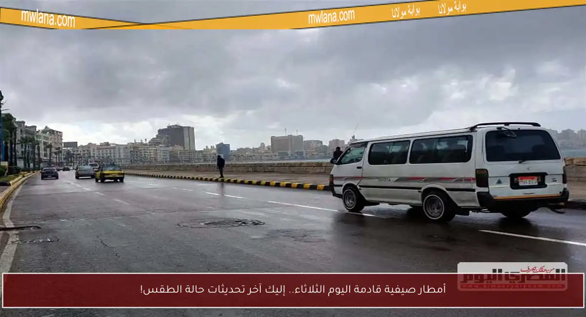 أمطار صيفية قادمة اليوم الثلاثاء.. إليك آخر تحديثات حالة الطقس!