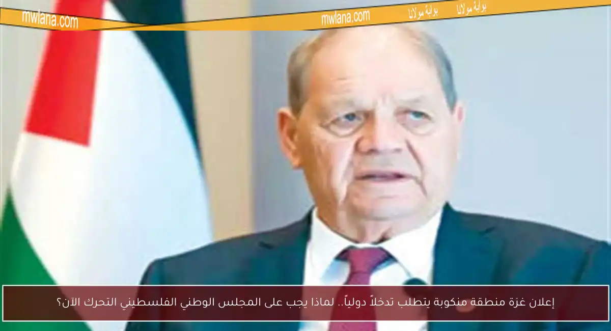 إعلان غزة منطقة منكوبة يتطلب تدخلاً دولياً.. لماذا يجب على المجلس الوطني الفلسطيني التحرك الآن؟