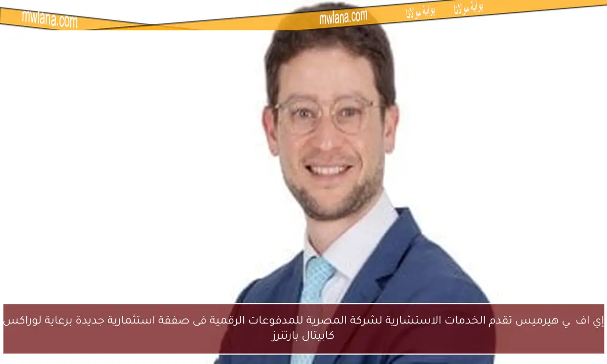 إي اف چي هيرميس تقدم الخدمات الاستشارية لشركة المصرية للمدفوعات الرقمية فى صفقة استثمارية جديدة برعاية لوراكس كابيتال بارتنرز