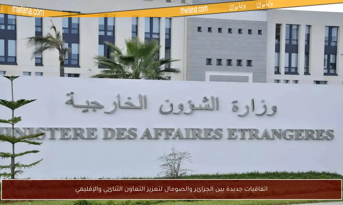 اتفاقيات جديدة بين الجزائر والصومال لتعزيز التعاون الثنائي والإقليمي