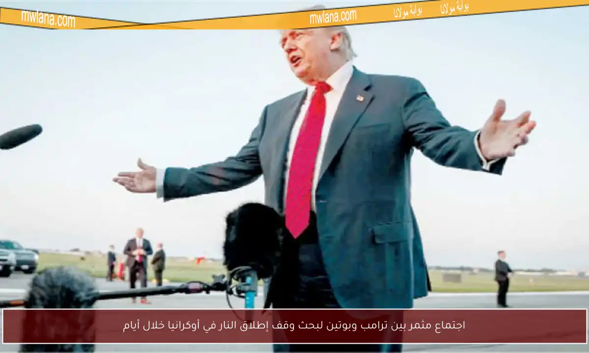 اجتماع مثمر بين ترامب وبوتين لبحث وقف إطلاق النار في أوكرانيا خلال أيام