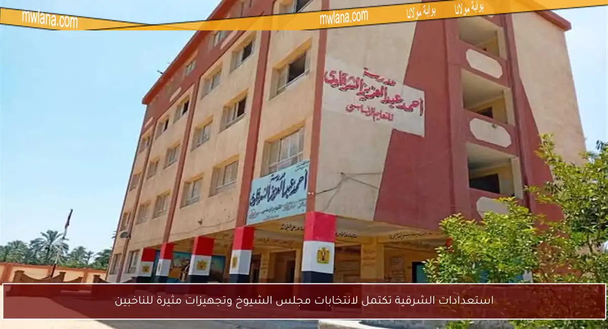 استعدادات الشرقية تكتمل لانتخابات مجلس الشيوخ وتجهيزات مثيرة للناخبين