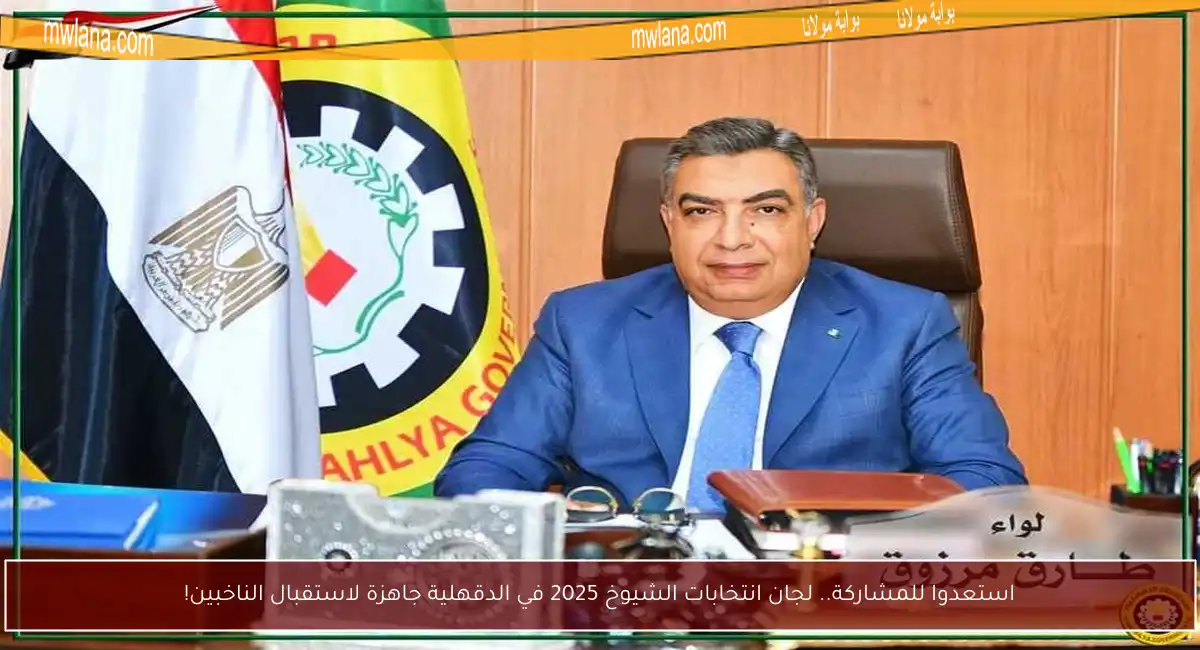 استعدوا للمشاركة.. لجان انتخابات الشيوخ 2025 في الدقهلية جاهزة لاستقبال الناخبين!
