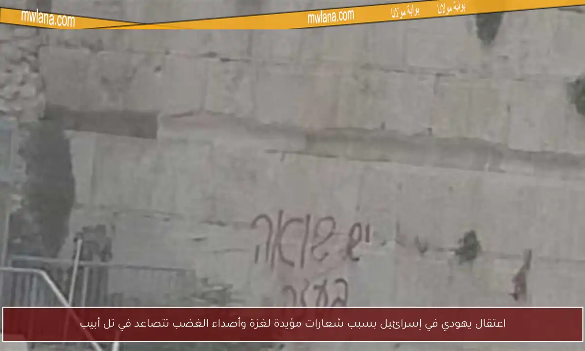 اعتقال يهودي في إسرائيل بسبب شعارات مؤيدة لغزة وأصداء الغضب تتصاعد في تل أبيب