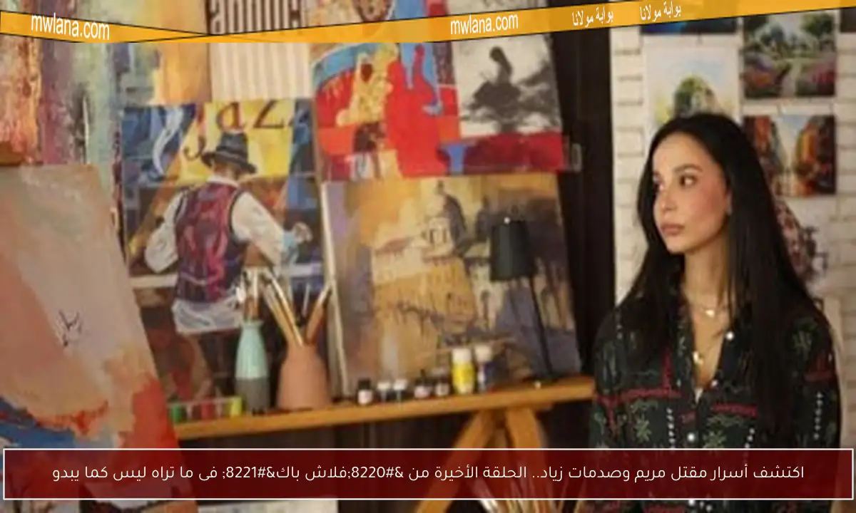 اكتشف أسرار مقتل مريم وصدمات زياد.. الحلقة الأخيرة من “فلاش باك” فى ما تراه ليس كما يبدو