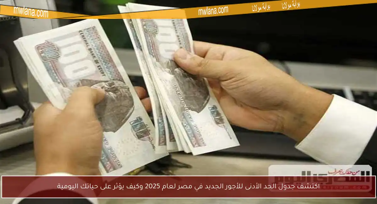 اكتشف جدول الحد الأدنى للأجور الجديد في مصر لعام 2025 وكيف يؤثر على حياتك اليومية