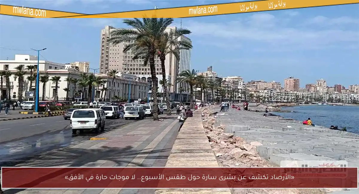 «الأرصاد تكشف عن بشرى سارة حول طقس الأسبوع.. لا موجات حارة في الأفق»