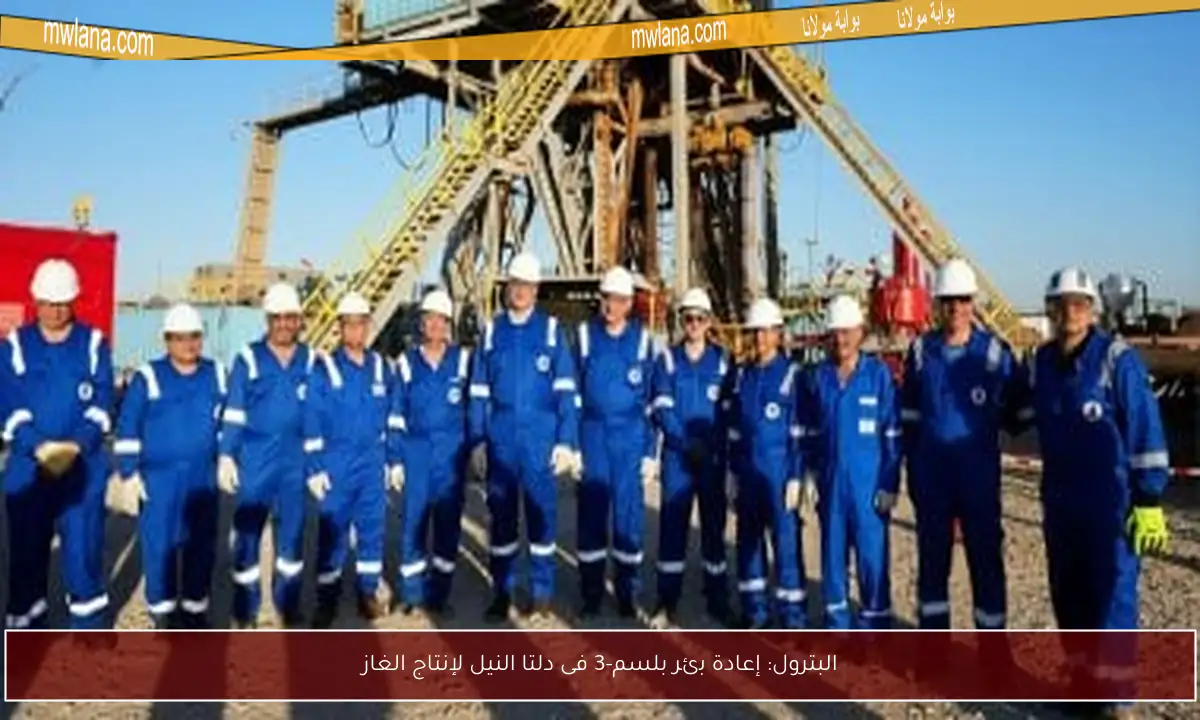 البترول: إعادة بئر بلسم-3 فى دلتا النيل لإنتاج الغاز