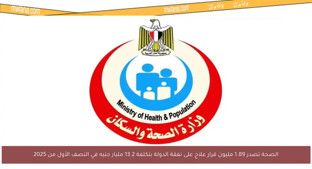 الصحة تصدر 1.89 مليون قرار علاج على نفقة الدولة بتكلفة 13.2 مليار جنيه في النصف الأول من 2025