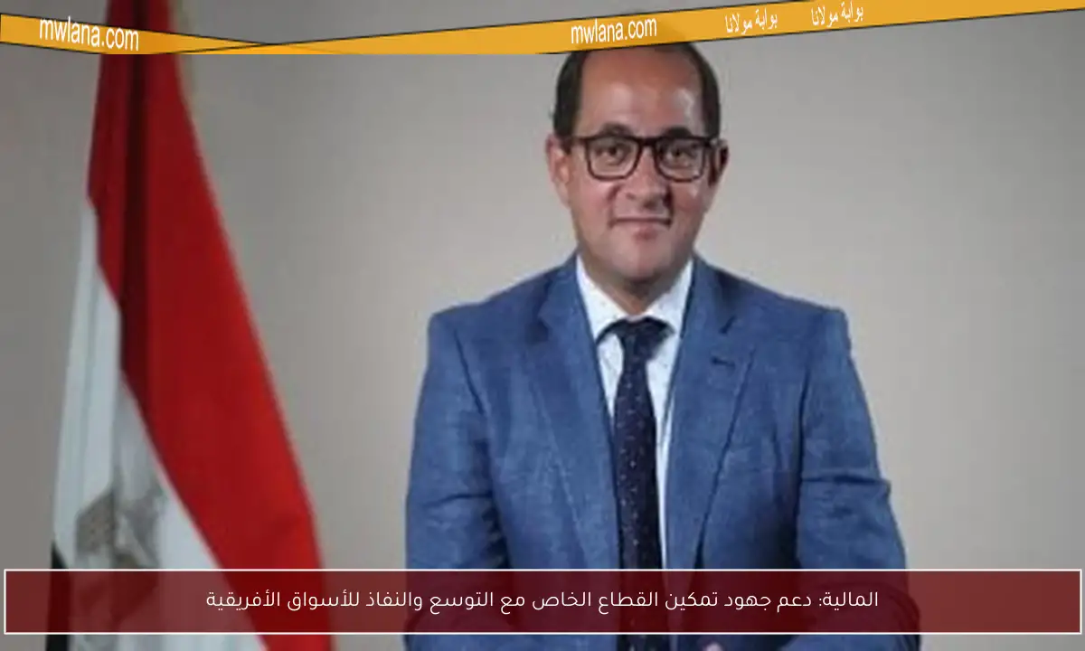 المالية: دعم جهود تمكين القطاع الخاص مع التوسع والنفاذ للأسواق الأفريقية