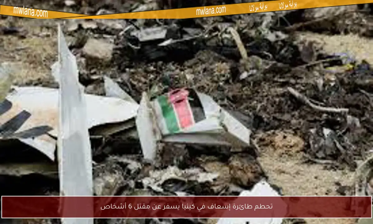 تحطم طائرة إسعاف في كينيا يسفر عن مقتل 6 أشخاص