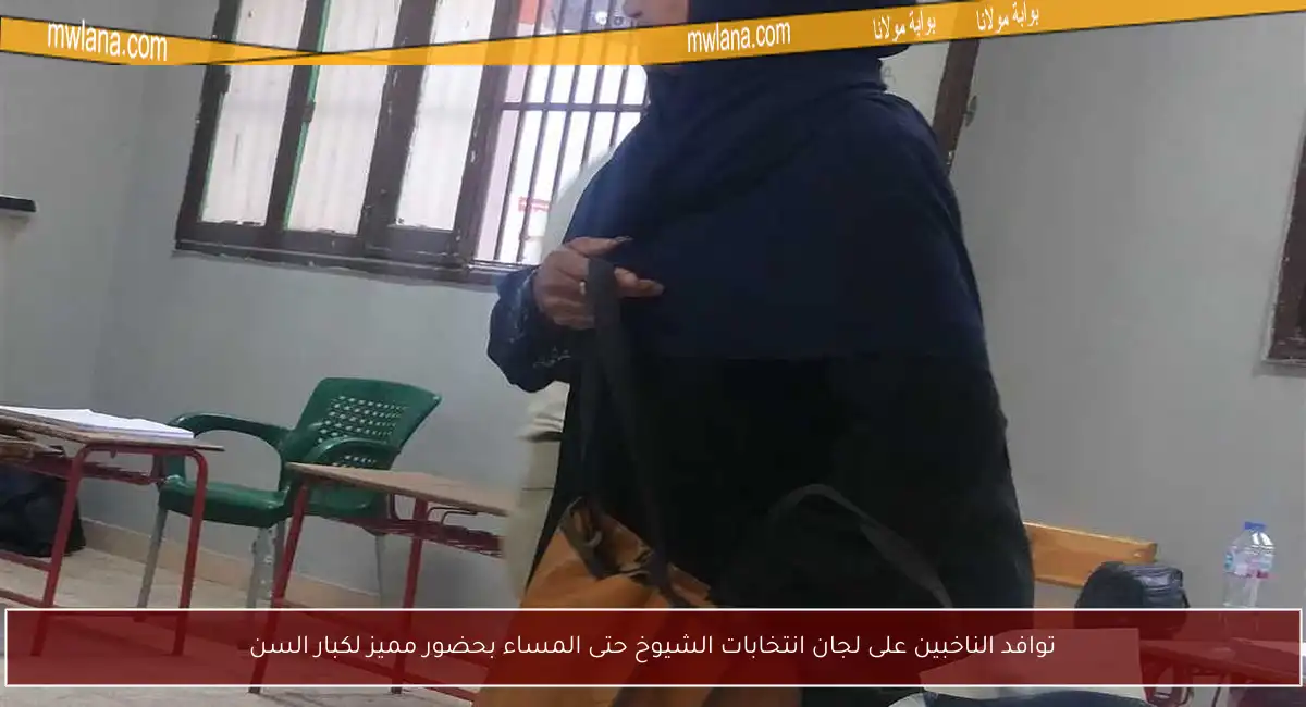 توافد الناخبين على لجان انتخابات الشيوخ حتى المساء بحضور مميز لكبار السن