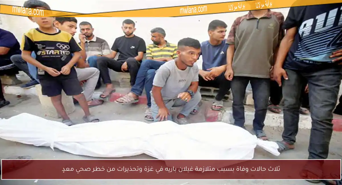 ثلاث حالات وفاة بسبب متلازمة غيلان باريه في غزة وتحذيرات من خطر صحي معدٍ