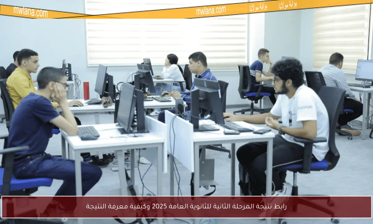 رابط نتيجة المرحلة الثانية للثانوية العامة 2025 وكيفية معرفة النتيجة