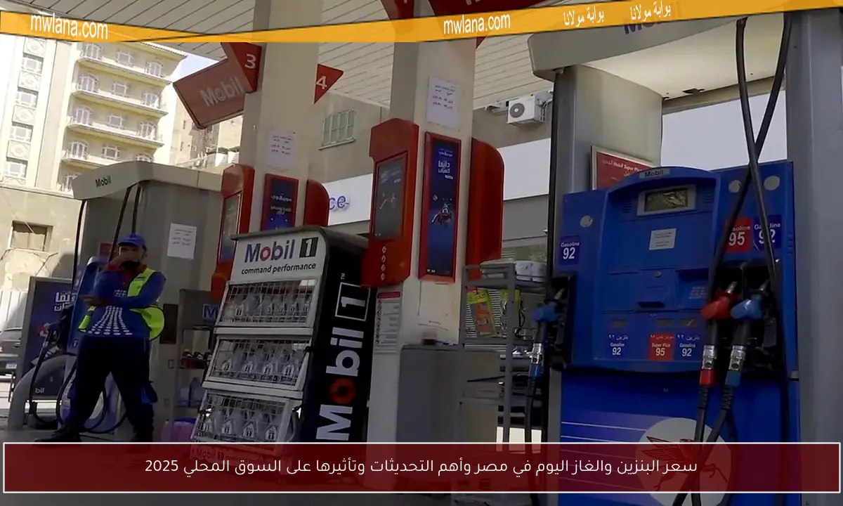 سعر البنزين والغاز اليوم في مصر وأهم التحديثات وتأثيرها على السوق المحلي 2025