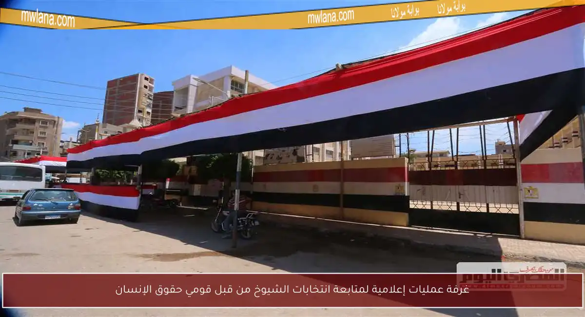 غرفة عمليات إعلامية لمتابعة انتخابات الشيوخ من قبل قومي حقوق الإنسان