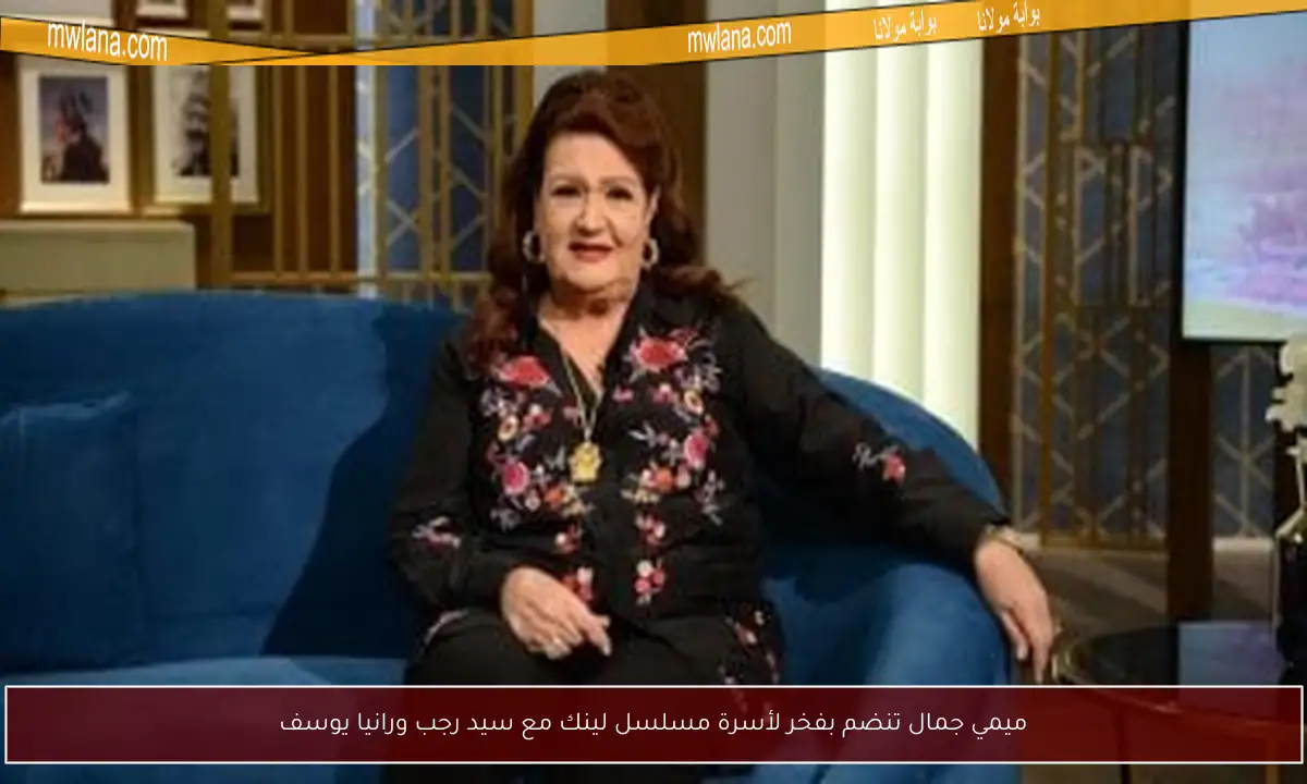 ميمي جمال تنضم بفخر لأسرة مسلسل لينك مع سيد رجب ورانيا يوسف