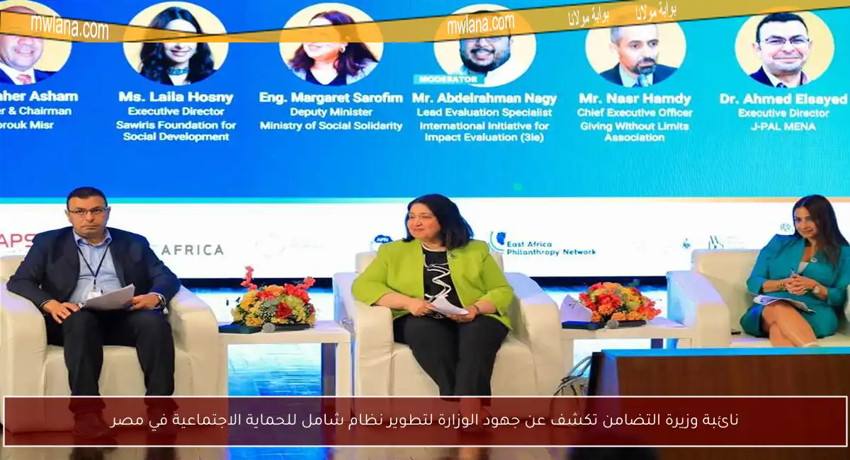 نائبة وزيرة التضامن تكشف عن جهود الوزارة لتطوير نظام شامل للحماية الاجتماعية في مصر