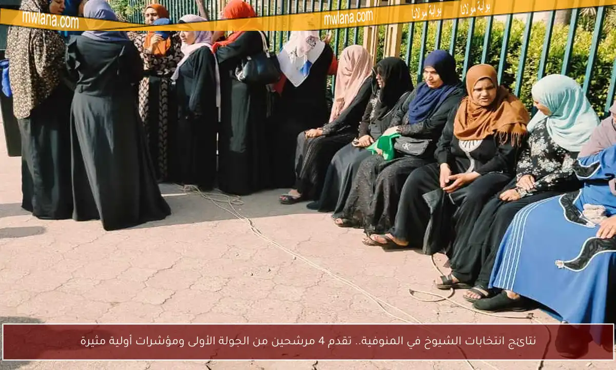 نتائج انتخابات الشيوخ في المنوفية.. تقدم 4 مرشحين من الجولة الأولى ومؤشرات أولية مثيرة