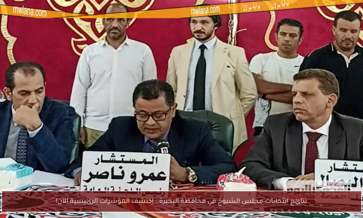 نتائج انتخابات مجلس الشيوخ في محافظة البحيرة.. اكتشف المؤشرات الرئيسية الآن!
