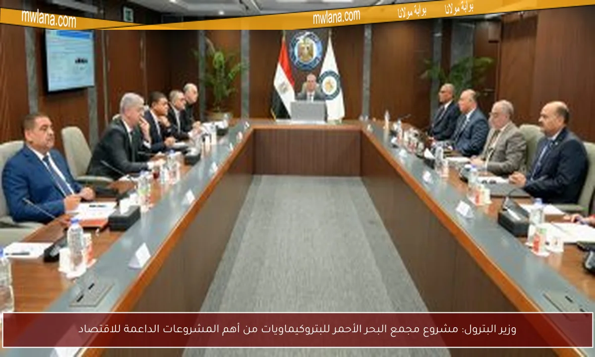 وزير البترول: مشروع مجمع البحر الأحمر للبتروكيماويات من أهم المشروعات الداعمة للاقتصاد