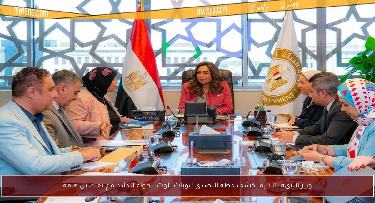 وزير البيئة بالإنابة يكشف خطة التصدي لنوبات تلوث الهواء الحادة مع تفاصيل هامة