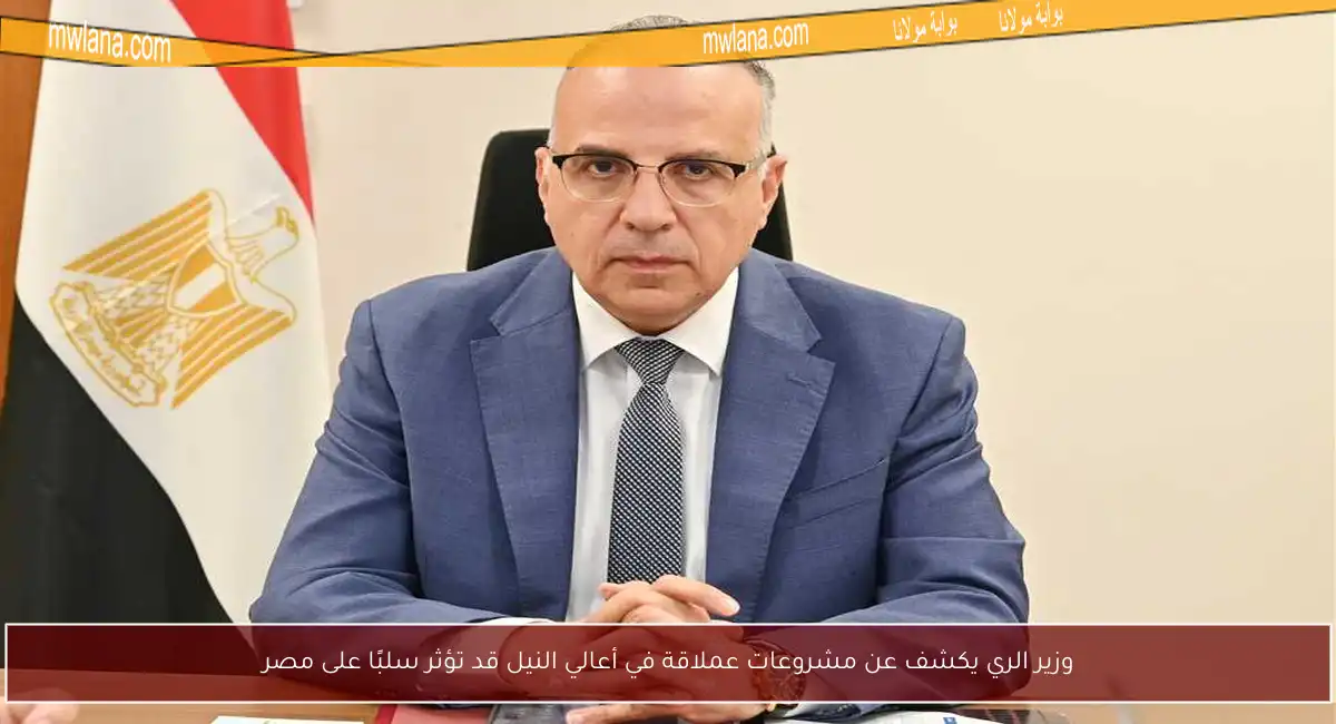 وزير الري يكشف عن مشروعات عملاقة في أعالي النيل قد تؤثر سلبًا على مصر