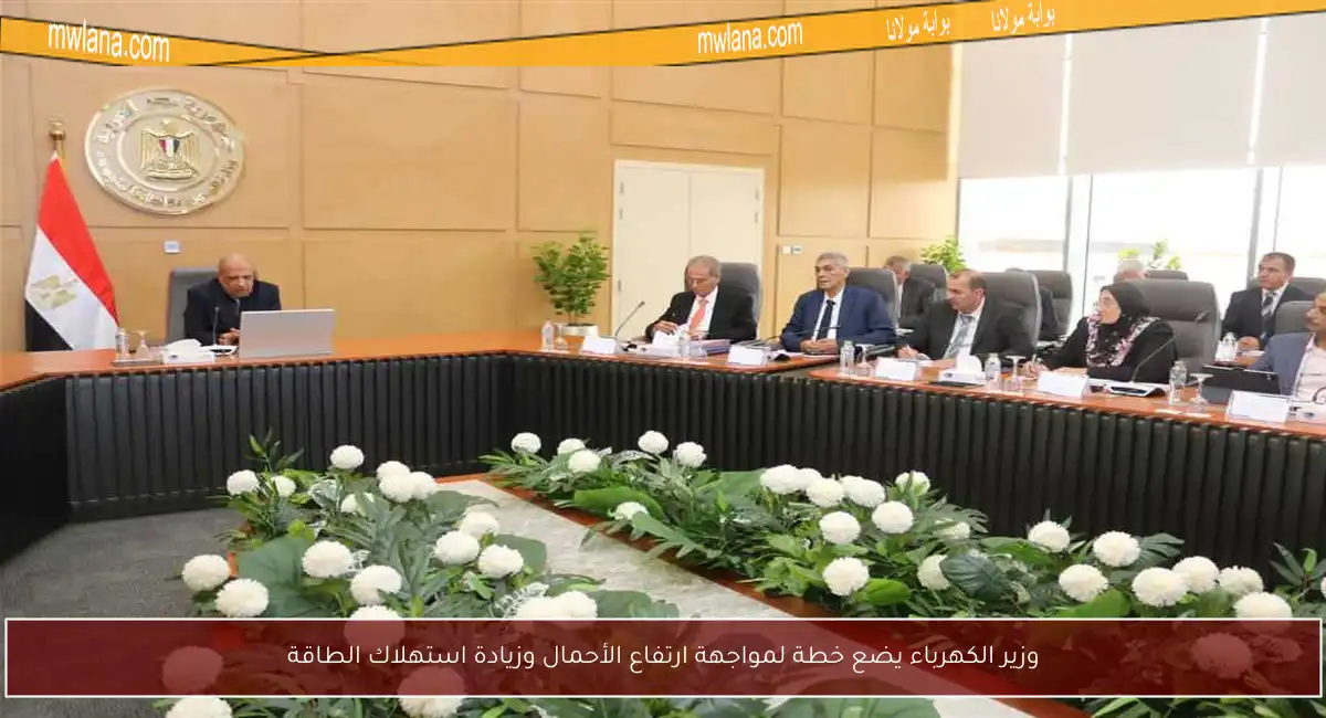 وزير الكهرباء يضع خطة لمواجهة ارتفاع الأحمال وزيادة استهلاك الطاقة
