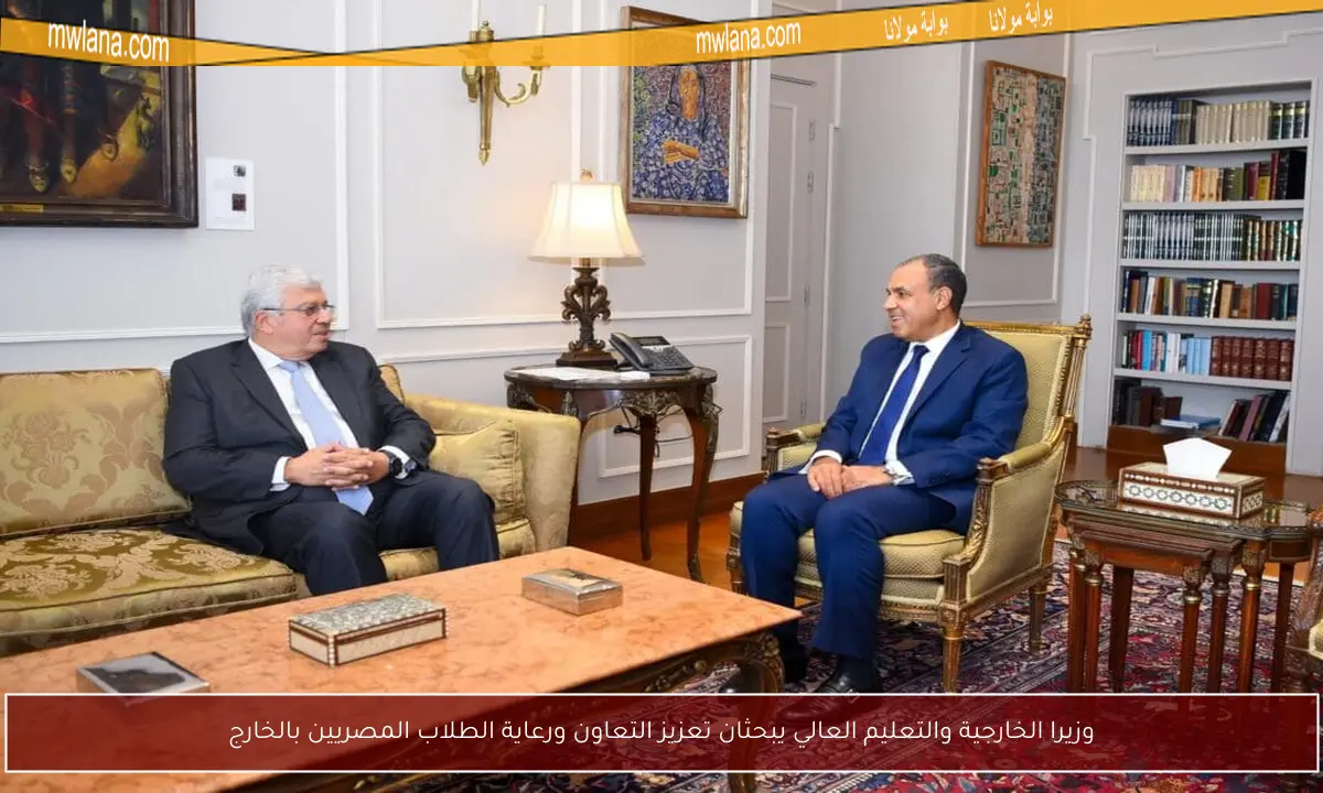وزيرا الخارجية والتعليم العالي يبحثان تعزيز التعاون ورعاية الطلاب المصريين بالخارج