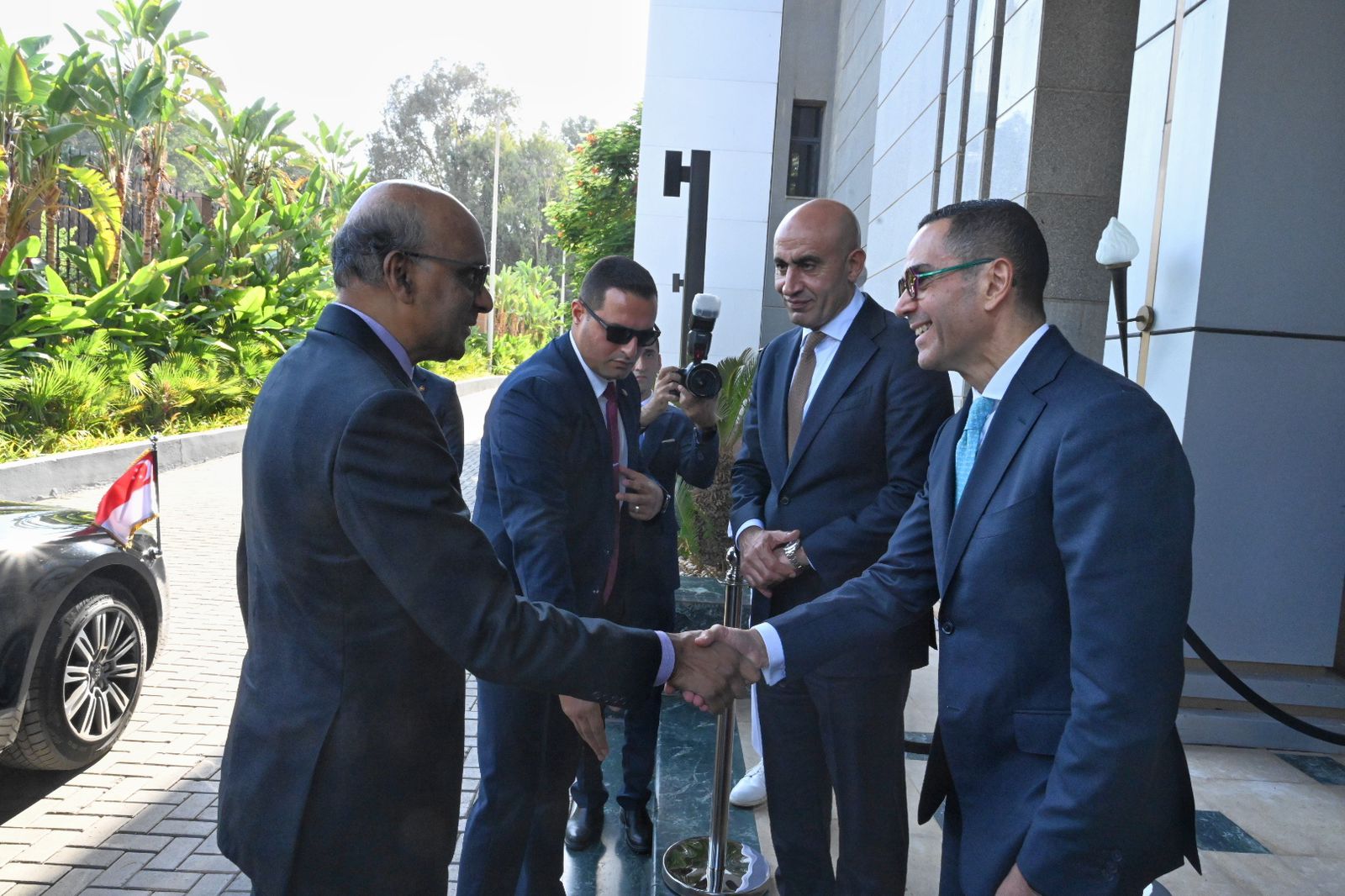 شراكة استراتيجية بين مصر وسنغافورة