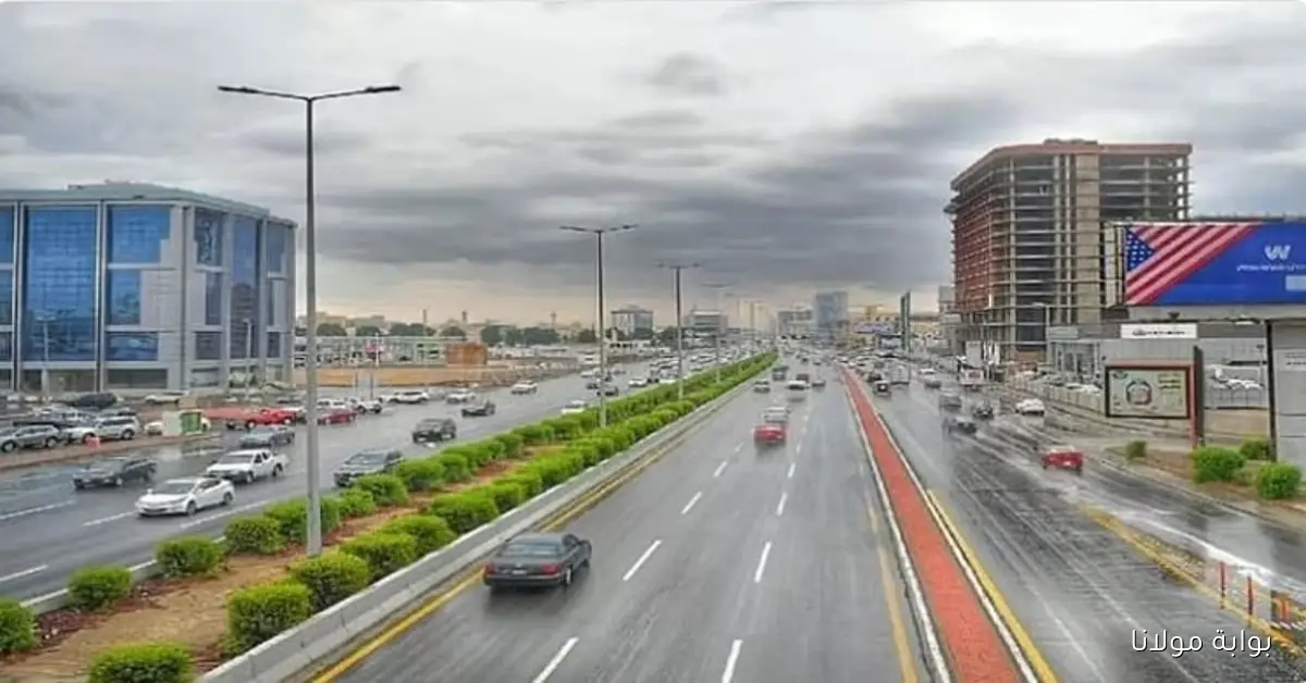 أمطار رعدية قوية ورياح نشطة في عدة مناطق بالمملكة يوم الجمعة