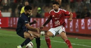 60 دقيقة من المنافسة الشرسة بين الأهلي والزمالك والأبيض يتقدم بهدف نظيف
