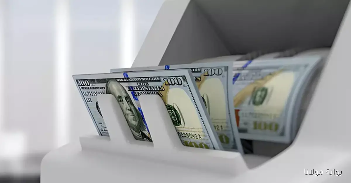 استمرار تراجع سعر الدولار أمام الجنيه في تعاملات البنوك اليوم